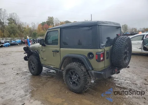 2025 Jeep Wrangler Sport z USA, uszkodzony, nr VIN 1C4PJXAN7SW654783